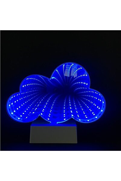 Bibilel Neon Light Decoration Battery/USB Cloud Model 20 cm Cold White