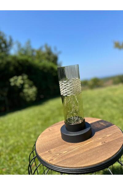 Begüsa Avin Pilli Ledli Masa Lambası Siyah