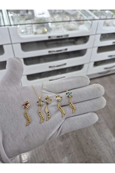 Papatya Silver 925 AYAR, papatya silver,tilki kolye,kişiye özel kolye,opal tilki kolye,doğum taşı kolye.rose.gold.r