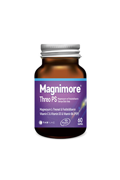 Tab İlaç Magnimore Threo PS Takviye Edici Gıda 90 Kapsül