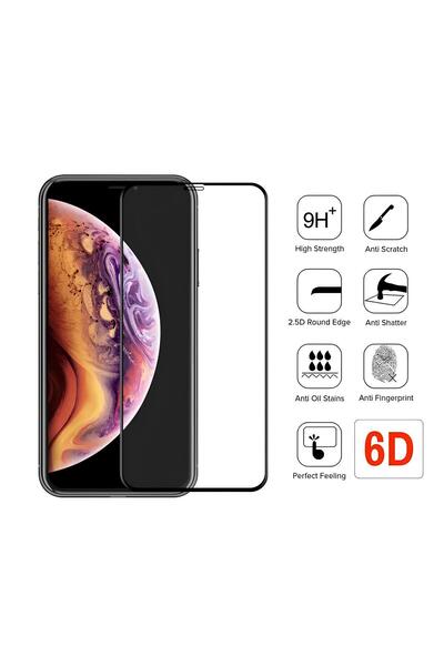 Q Aksesuar Xiaomi Redmi Note 13 Pro Plus 5G Uyumlu Tam Kaplayan Cam Ekran Kor...