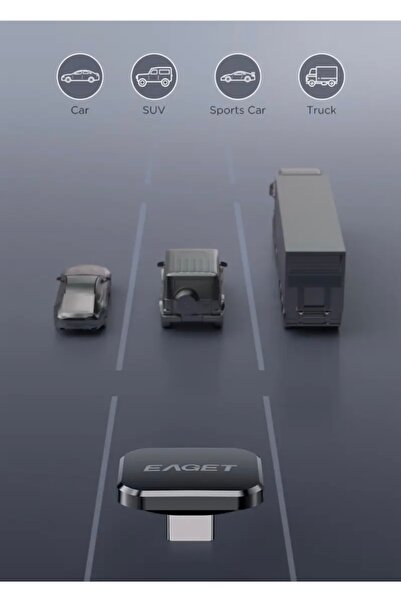 Eaget 16Gb.Type-C Minik Flash Bellek Metal Şık Araç için Mükemmel Uyum Type-c