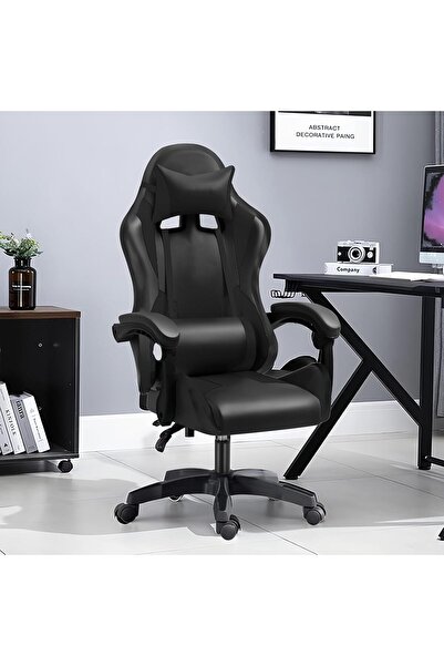 Woodies Ergonomic High Back Gaming Chairs with Reclining and Height Adjustabl...