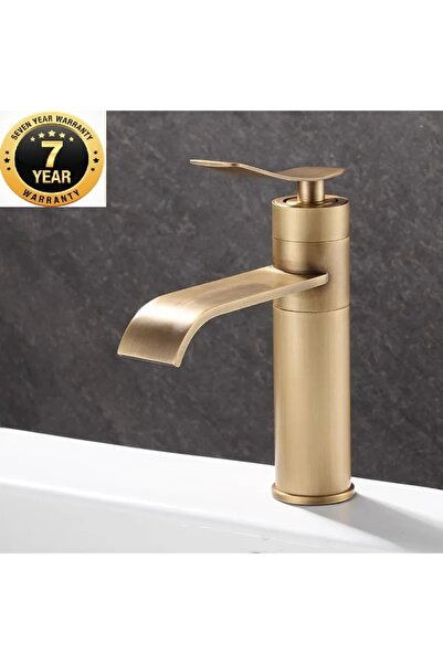 OEM Banyo Lavabo Bataryası Şelale Antik Renk Yeni Model 7 Yıl Garantili İthal