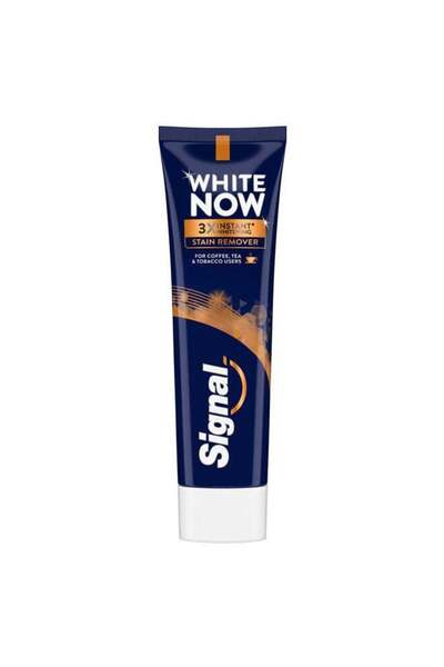 Signal White Now Stain Removal Toothpaste 3x Stronger for Instant Whitening