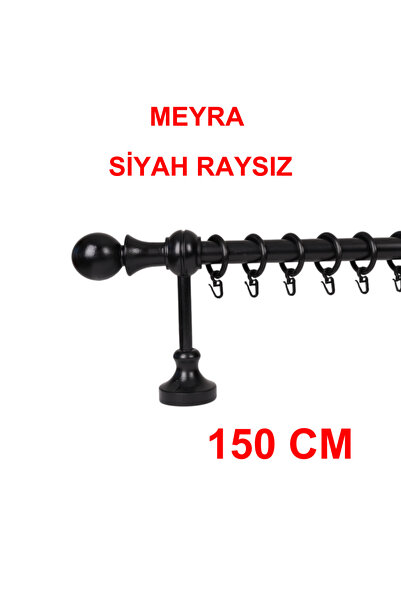di'mora by ağbaht züc. Meyra Demonte Başlıklı Ahşap Rustik Perde Askısı - Ray...