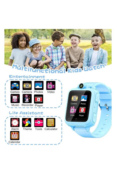 Generic Kids Game Smart Watch for Kids Boys Girls with 14 Puzzle Games, Birthday Gift Toys for Boys Girls Ag