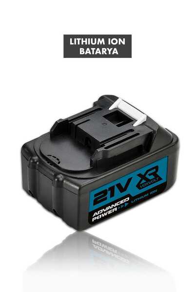 Vice 10 Pilli Batarya Li-ion Teknolojisi Yedek Batarya Şarjlı Makine Aküsü 10lu Pil hücresi 21v Üniver