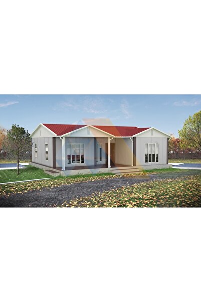 MODA HOME STEEL 100 m² PREFABRİK TEK KATLI EV