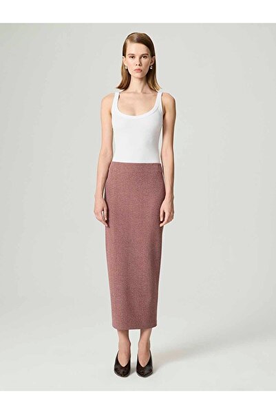 Nocturne Slit Detailed Maxi Skirt