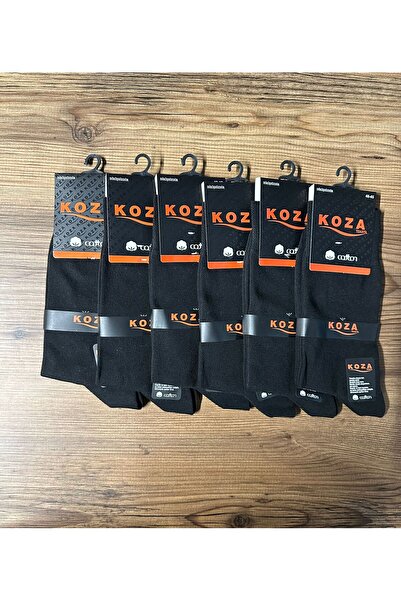 Koza جوارب طويلة من الخيزران للرجال مكونة من 6 قطع
