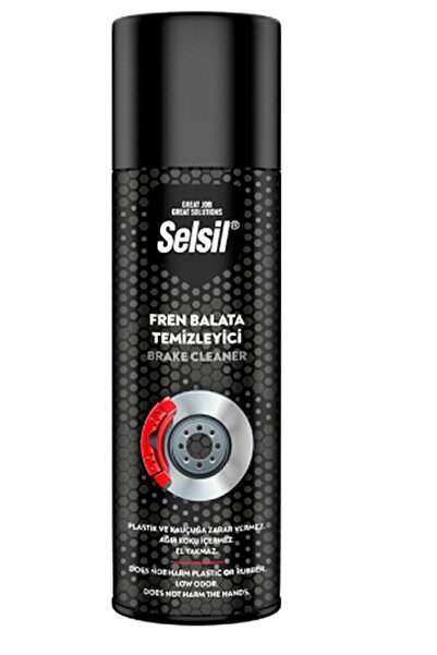 Selsil Motor Temizleme Spreyi 500 ml, Silikon Sprey 500 ml, Fren Balata Temizleme Spreyi 500 ml