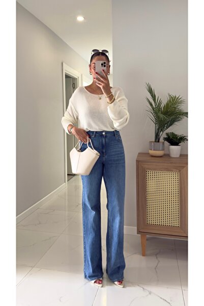 BİRCANÇİL ZR Nensa Blue Flare Jean