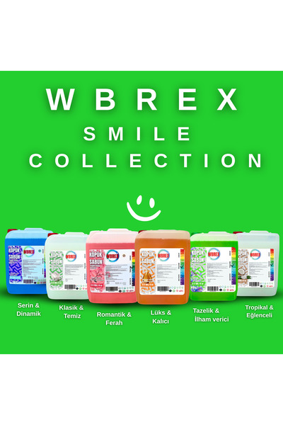 WBREX Japon Kiraz Bahar Ferahlığı Köpük Sabun – İkili Ekonomik Paket 2x5 LT | Ferah, Cilt Dostu, Hijyenik