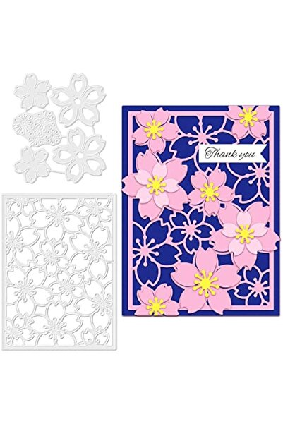 Choice Flower Cutting Dies Flower Frame Carbon Steel Stencil Template Carbon ...
