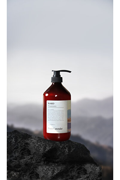 Nard علاج إصلاح الشعر المعطر باللافندر - كريم العناية بالشعر بخلاصة اللافندر للمساعدة في الإصلاح 1 لتر