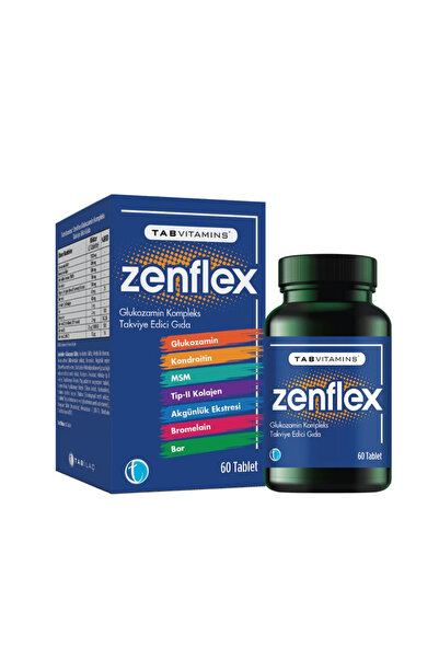 TAB İlaç Sanayi A.Ş Tab Vitamins Zenflex Takviye Edici Gıda 60 Tablet