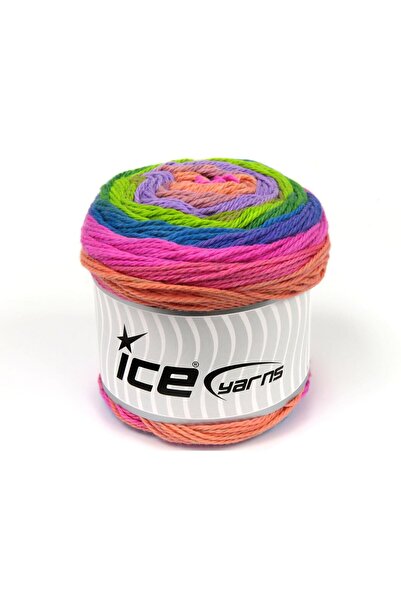 Ice yarns مجموعة من 3 × 100 جرام من خيوط آيس يارنز كيكس كوتن رويال (100% قطن)...