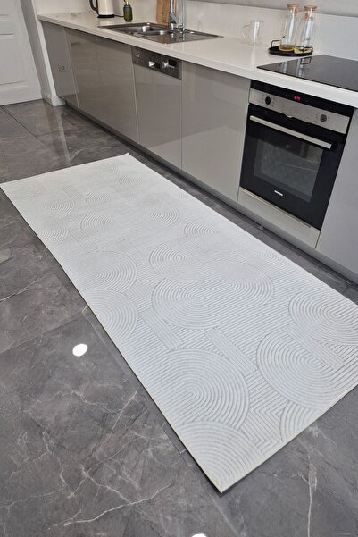 Faiend Washable Cotton Nordic Style Premium Puffy Plush Runner – Living Room and Hallway Carpet (74)