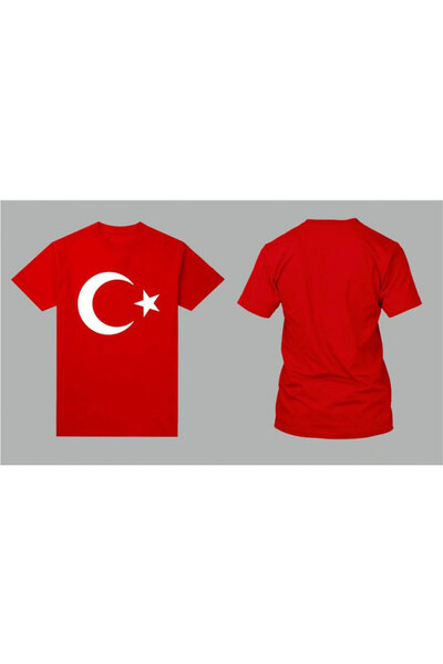 MEVLANAGİYİM Türk Bayrağı Çocuk Tişört 5-12 Yaş Arası Türk Bayraklı 23 Nisan ...