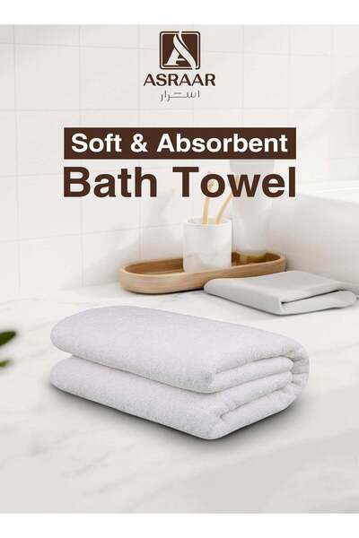 Asraar Bathroom Soft Towels 30 x 30cm 50g – Premium Absorbent Towels for Body and Face – Gentle Touch F