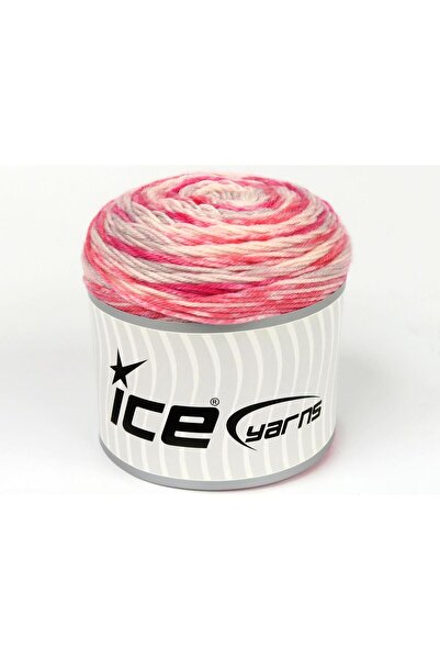 Ice yarns 2×140 جرام. رذاذ مضاد للوبر للكعك، ألوان رمادية فاتحة، درجات وردية،...