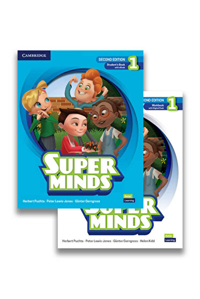 Cambridge Publishing Super Minds Level 1 Student's Book With Ebook + Workbook...