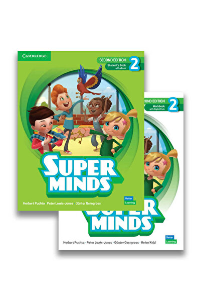 Cambridge Publishing Super Minds Level 2 Student's Book With Ebook + Workbook...