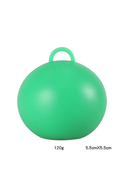 Flippy Balloon Weight Party Accessory 5.5x5.5 cm 120 g Green