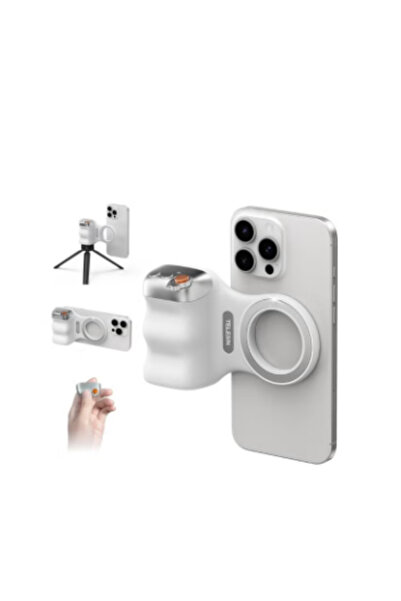 Generica قبضة كاميرا الهاتف المغناطيسية من فن شوت - مقبض مزود بجهاز تحكم عن ب...