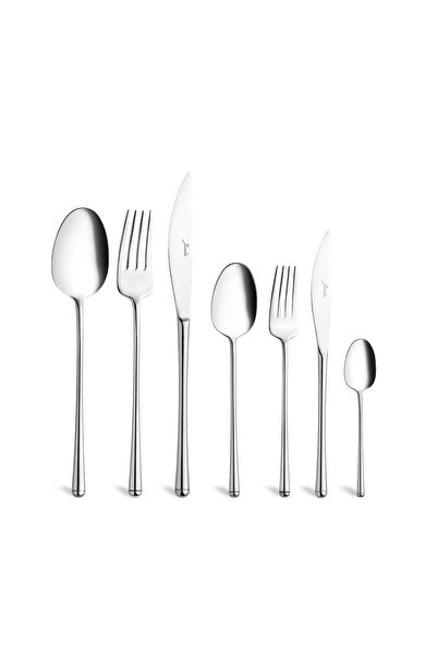 Jumbo 3400 84 Parça 12 Kişilik Çatal Kaşık Bıçak Takımı Çelik