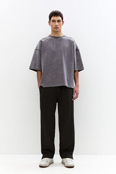 Pull & Bear Yırtmaçlı eşofman pantolonu