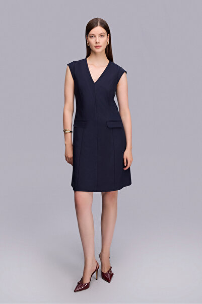 Naramaxx 1704 ELBİSE LACİVERT