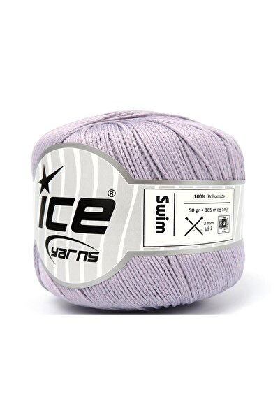 Ice yarns 6×50 جرام. خيوط صيفية باللون الأرجواني الفاتح من SWIM