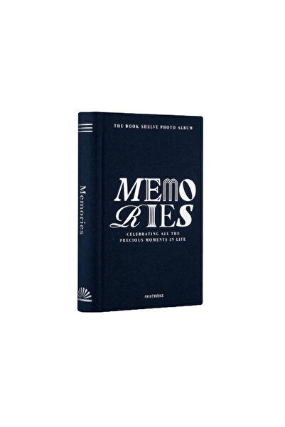 PRINTWORKS Album foto 80 fotografii 11 x 15 cm, Printworks, Amintiri, negru
