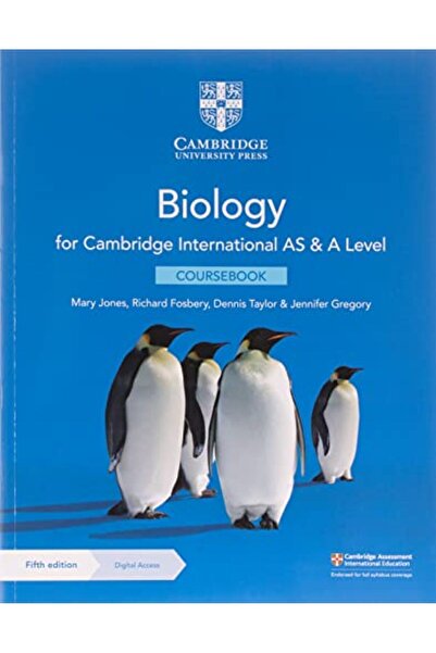 Cambridge كتاب المقررات الدراسية الدولية في علم الأحياء للمستوى A و A مع إمكا...