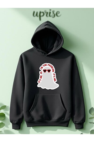 Vordevia سويت شيرت تايلور سويفت مطبوع من القطن بثلاث خيوط مقاس كبير