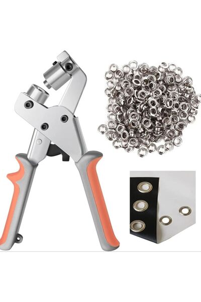 Choice مجموعة أدوات ثقب العيينة المحمولة، 100 قطعة، كماشة ثقب يدوية، آلة ضغط ...