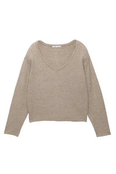 Pull & Bear Oversize ince triko kazak