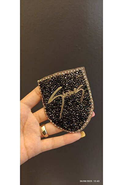 Gönülden Tasarım MACHETE DE MACHETE DE SCRIBERE DE OȚEL CARE SE FIXEază CU FIER DE FUSAT ARMA DE BUZUNAR 8X6 CM Negru