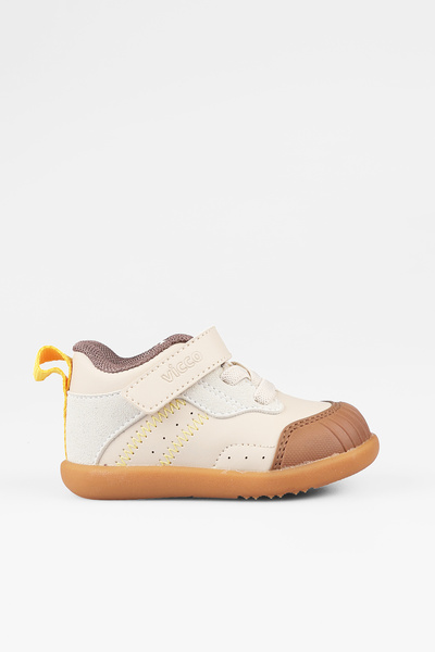 Vicco Ayden Lightweight Men's First Step Beige Casual Shoes