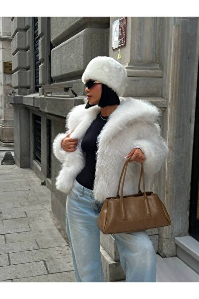 CyRo Căptușeală cu păr pentru femei haină de blană artificială