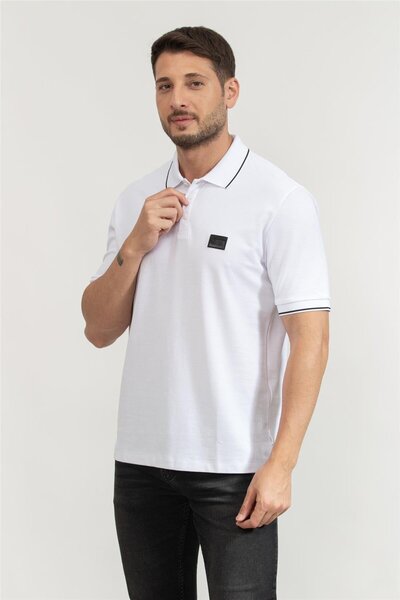 Armani Exchange Men's Polo Neck T-Shirt