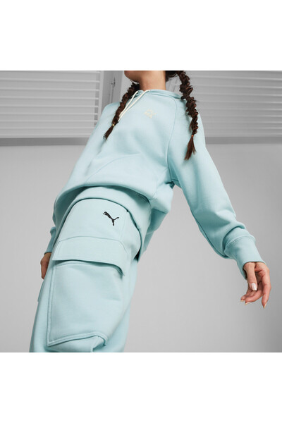 Puma Womens DARE TO Relaxed Sweatpants - Blue