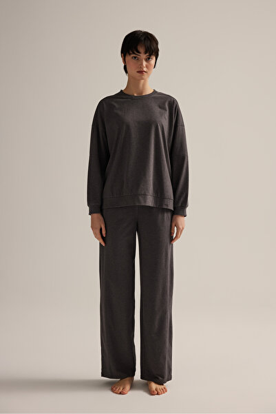 Hays Kadın Pamuklu Uzun Kollu Pijama Takımı