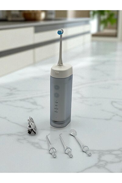 B&D ORAL IRRIGATOR WATER FLOSSER 360 NOZZLE PORTABLE 210ML TANK