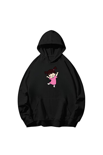 SVART WEAR Hanorac cu mânecă lungă din bumbac cu imprimeu Monștri tricou