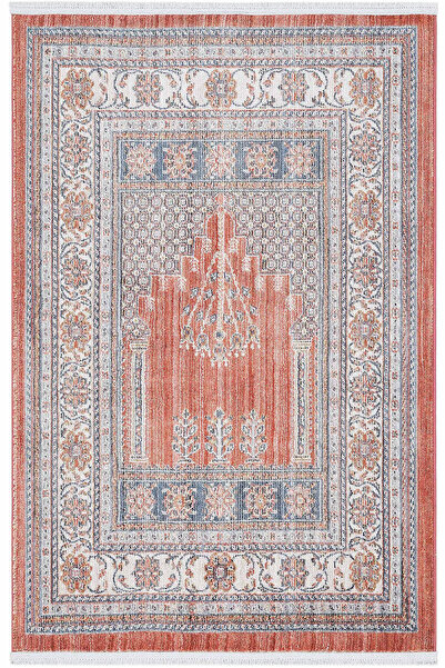 Cool Halı Dynasty Red Carpet Prayer Rug Thick Prayer Rug Gift Dowry Gift for Bride and Groom Couple Prayer Rug
