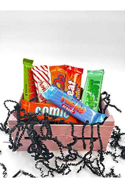 MUNIS - Single Eraser with Chocolate Packaging