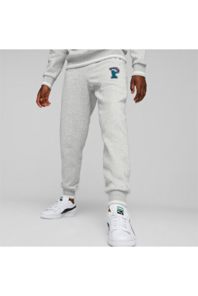 Puma Boys SQUAD Fleece Sweatpants - Gray